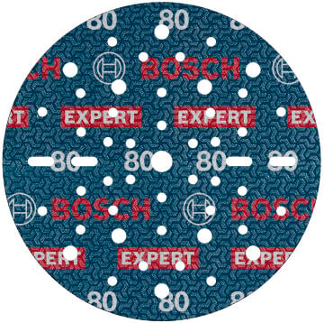 Bosch Aksesuar EXPERT O780 Foil Zımpara 150mm 80K 50 li