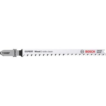 Bosch Dekupaj Testere Bıçağı Expert ExCleanfWood T308 BP (5 Adet) - 2608900558