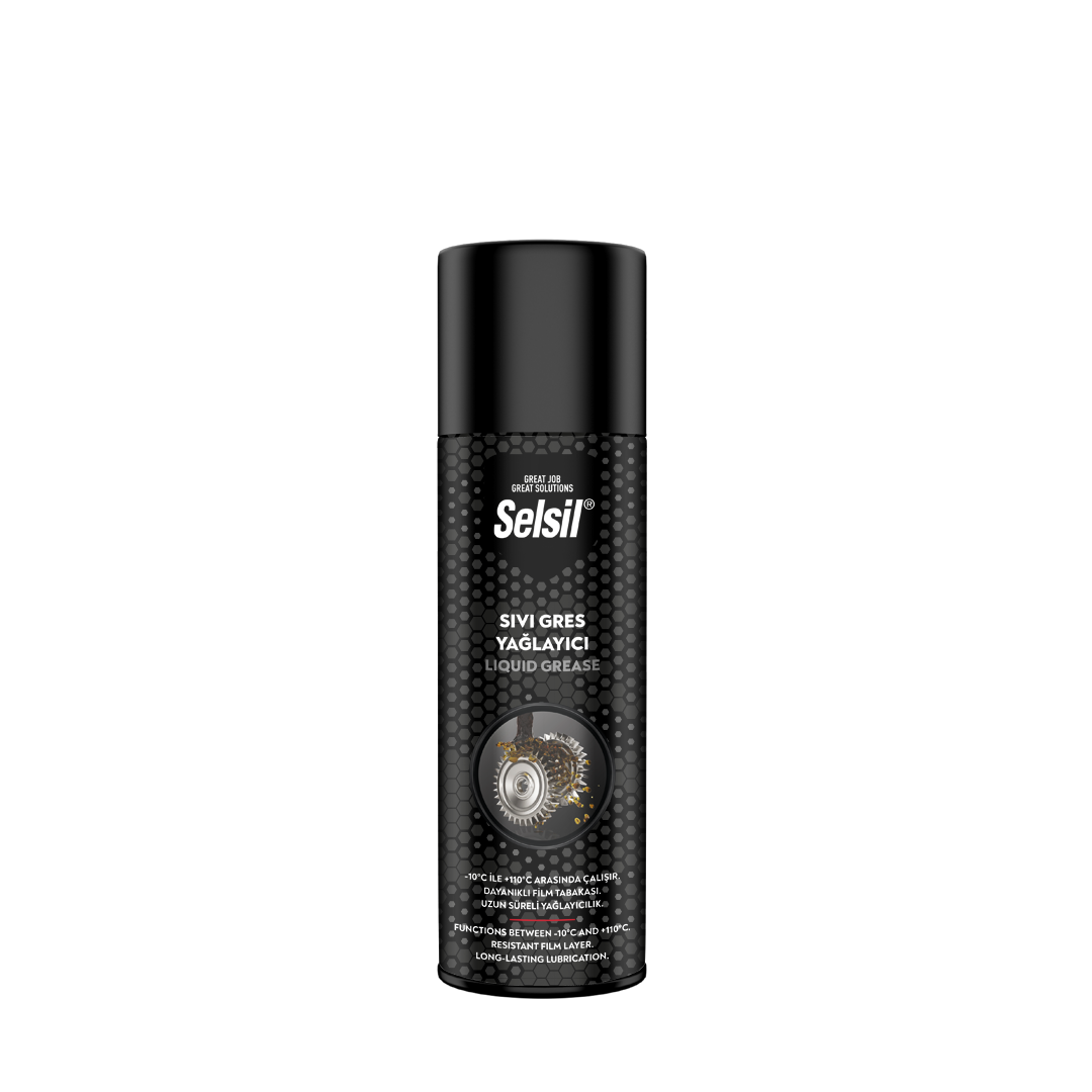 Selsil Sıvı Gres Yağlayıcı Sprey 500 ml