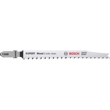Bosch Dekupaj Testere Bıçağı Expert ExCleanfWood T308B (5 Adet) - 2608900551