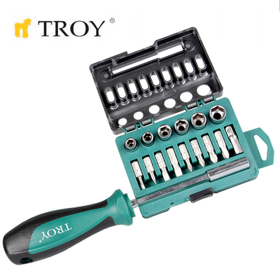 TROY 22316 Bits Uçlu Lokma Tornavida Seti