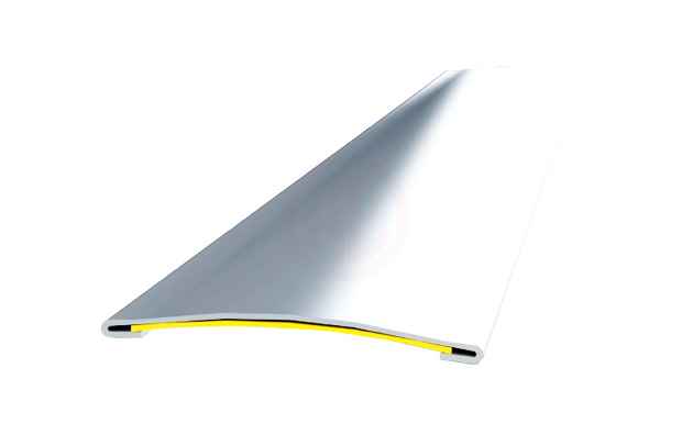 Say Paslanmaz Eşik Profili 40 mm Pvc Destekli Parlak Altın