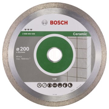 Bosch Elmas Kesme Diski Best For Ceramic 200x25,40 mm - 2608602636