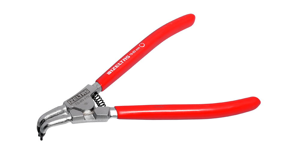 İzeltaş Dış Segman Pense Yaylı Eğri 275 mm