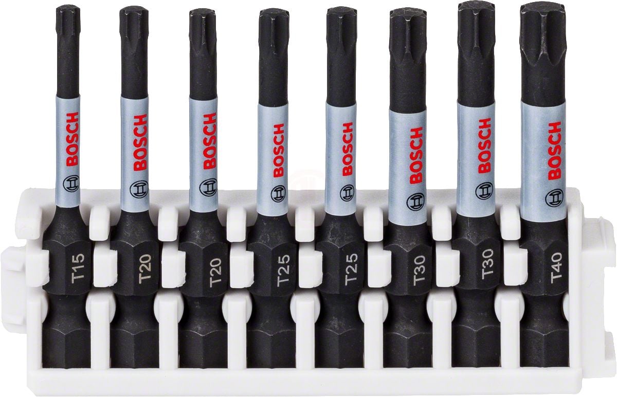 Bosch Vidalama Ucu Impact Control Set (8 Parça Tx50 mm) - 2608522329