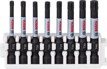 Bosch Vidalama Ucu Impact Control Set (8 Parça Tx50 mm) - 2608522329