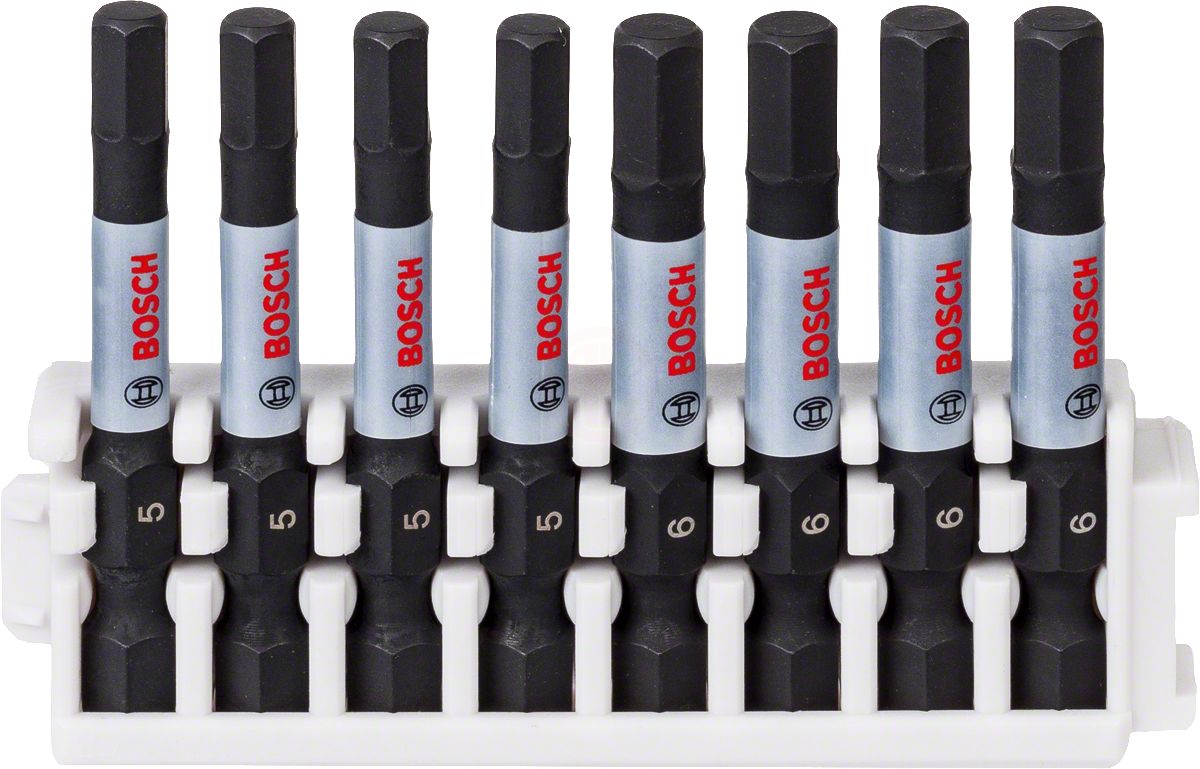 Bosch Vidalama Ucu Impact Control Set (8 Parça H5/H6 x 50 mm) - 2608522332