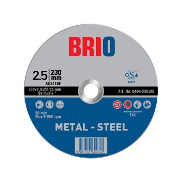 Brio Kesme Taşı 230X25 20'li
