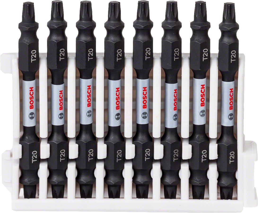 Bosch Vidalama Ucu Çift Taraflı Impact Control T20-T20x65 mm (8 Adet) - 2608522339