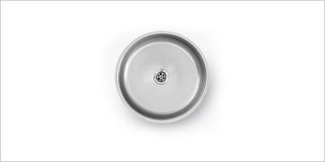 Artenova Tezgah Altı Eviye Mat Daire Eviye Ø380 Mm (D38) (0,60X185 Mm)