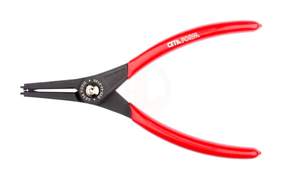 Ceta Form Dış Segman Pensesi /Düz Uç-Yaylı 180 Mm (19-60 Mm)