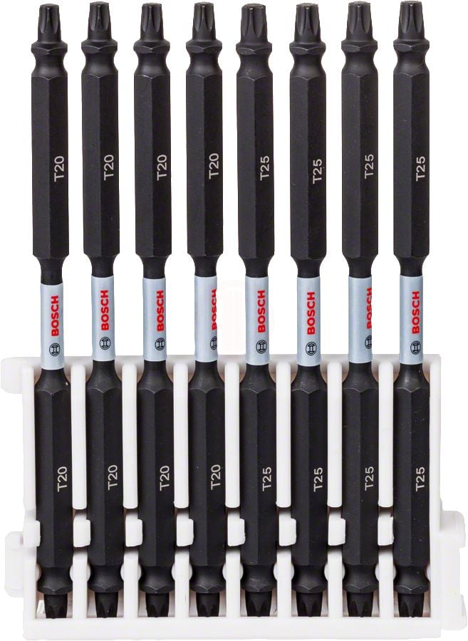 Bosch Vidalama Ucu Çift Taraflı Impact Control T20-T25x110 mm (8 Parça) - 2608522349
