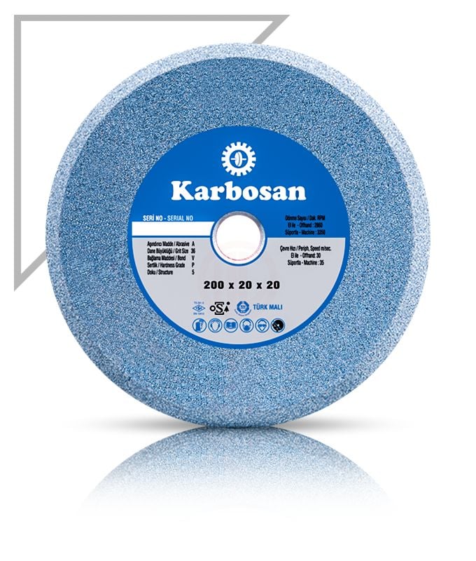 Karbosan NK Testere Taşı T1 Düz 150x10,0x20 mm NK 60 - KAR913940