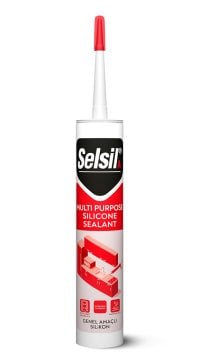 Selsil Genel Amaçlı Silikon 280 ml Kahverengi (RAL8028)