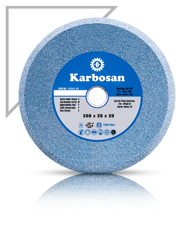 Karbosan NK Testere Taşı T1 Düz 150x8,0x20 mm NK 60 - KAR913980