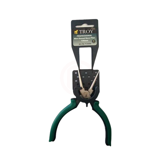 Troy 21055 Elektronikçi Yuvarlak Uçlu Kargaburun (130mm)