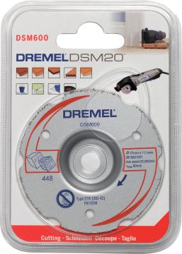 Dremel Dsm600 Bitişik Karpit Kesme 20,0 Mm - 2615S600Ja