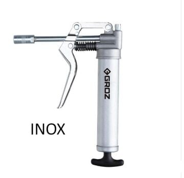 Groz INOX (MARİNE TİP) Mini Tabanca Tipi Gres Pompası G-16/MR/M