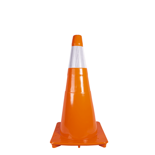 MFK Plastik Amerikan Pvc Koni 72 Cm 3,25 Kg Turuncu Tek Reflektifli - MFK3100