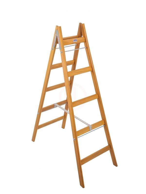 Saraylı A Tipi Ahşap Merdiven 6 Basamaklı