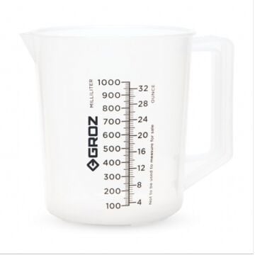 Groz 1 LT DERECELİ SÜRAHİ ÖLÇÜ KABI JUG/1000G