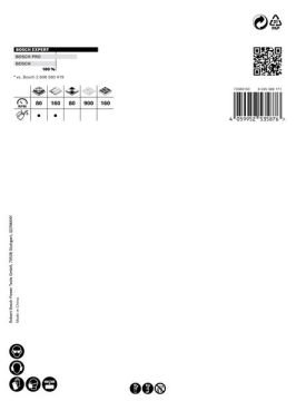 Bosch Delik Açma Testeresi Expert PC-Plus TM 111 mm - 2608900441