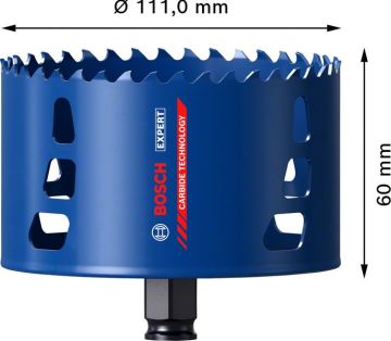 Bosch Delik Açma Testeresi Expert PC-Plus TM 111 mm - 2608900441