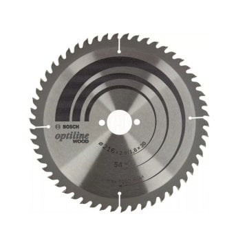 Bosch Daire Testere Bıçağı Optiline Wood 216x30 mm 54 Diş - 2608838411