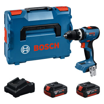 Bosch Akülü Darbeli Matkap GSB 18V-65 2 x 5.0 Ah Akü - 06019N3103