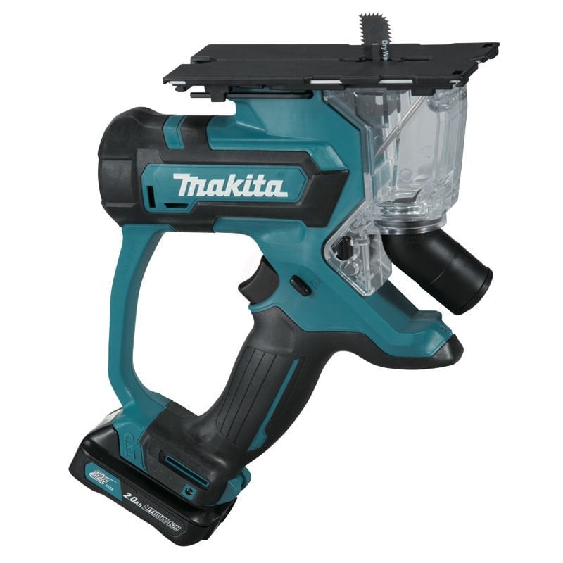 Makita Akülü Dekupaj Testere Makinesi SD100DWAJ (2 x 2,0 Ah Akü)