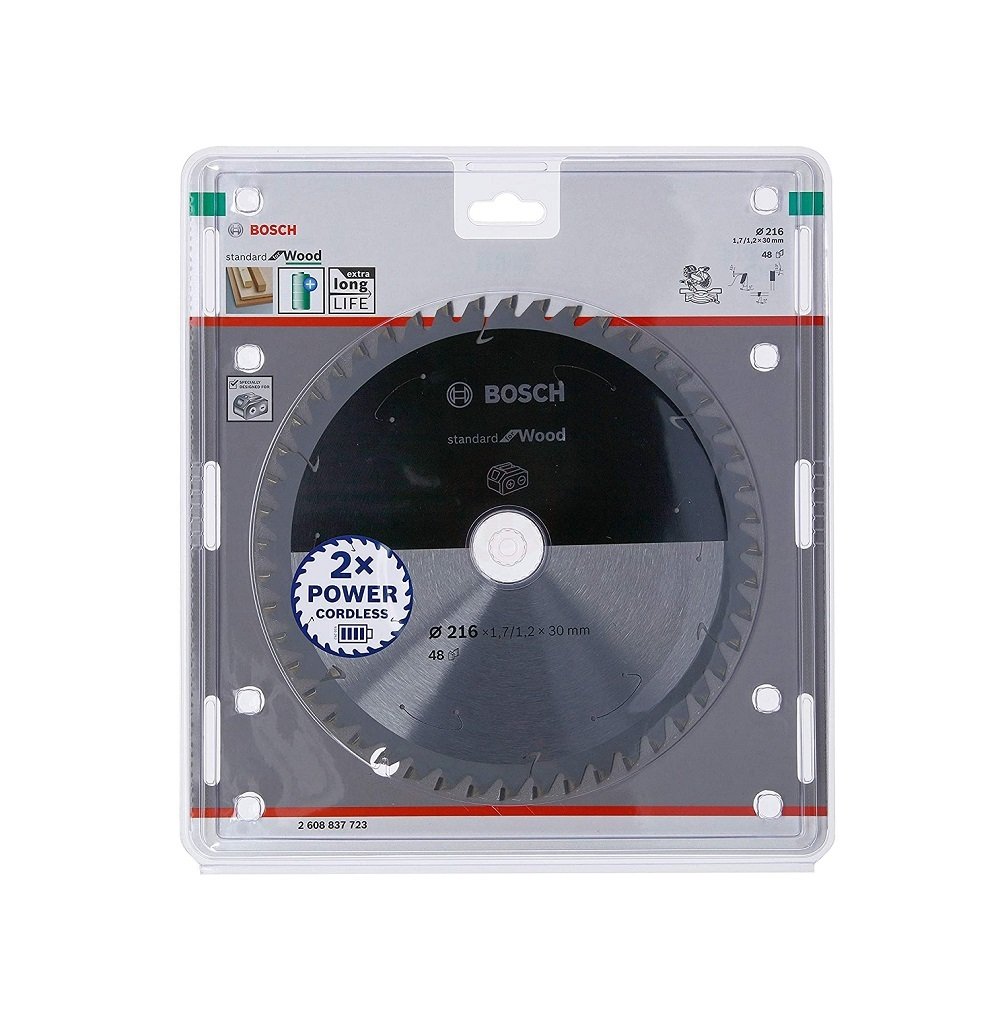Bosch Daire Testere Bıçağı Standard For Wood 216x30 mm 48 Diş - 2608837723