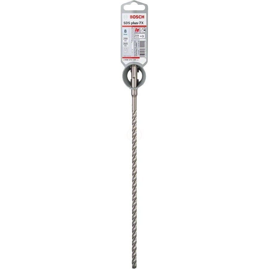 Bosch SDS Plus-7X Kırıcı Delici Uç 8,0x315 mm (1 Adet) - 2608576134