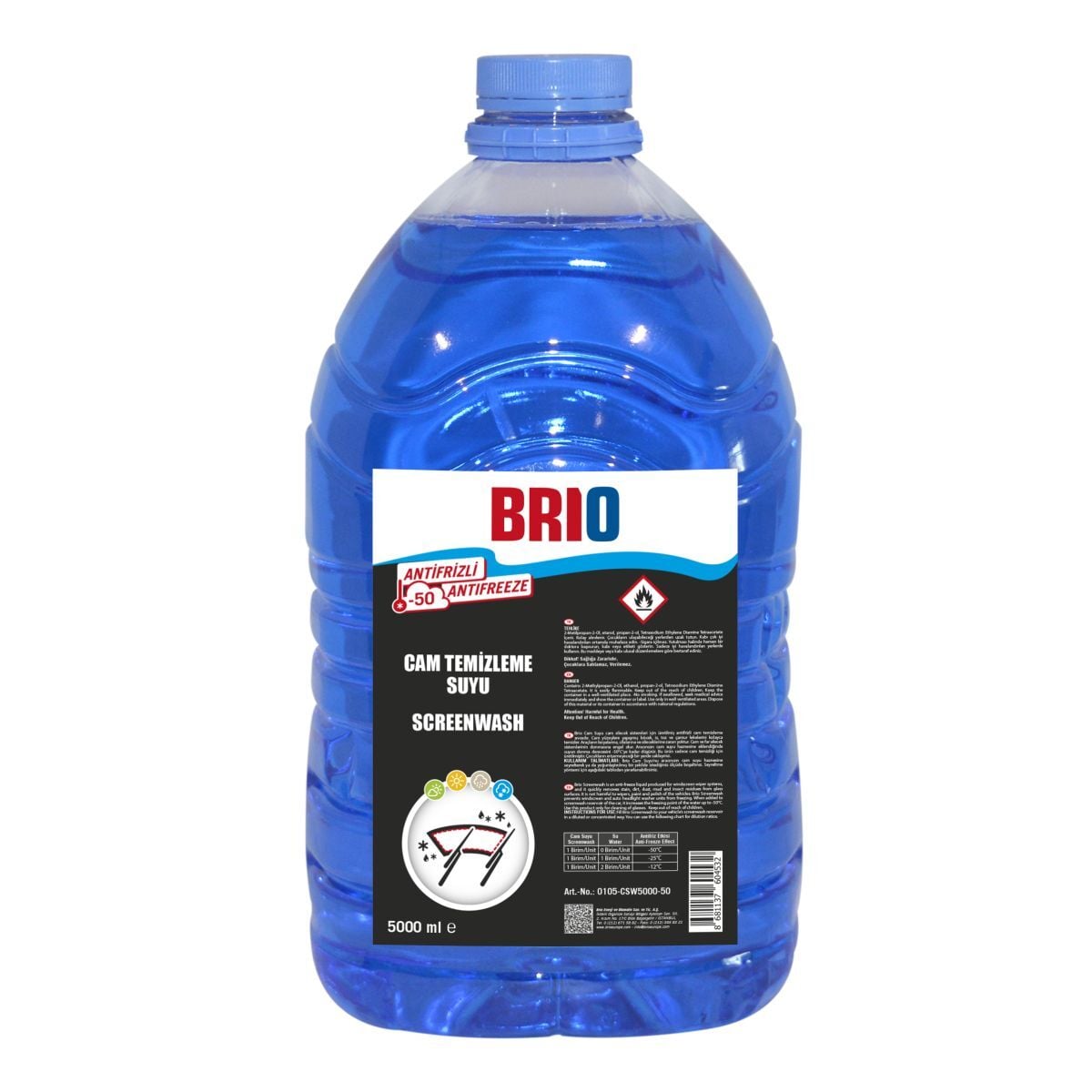 Brio Cam Suyu 5000 Ml -50 Derece