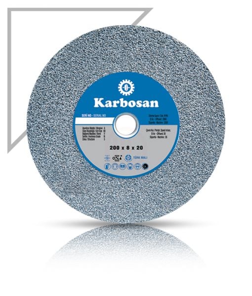 Karbosan NK Taşlama Taşı T1 Düz 150x20x20 mm 36 Kum - KAR914870