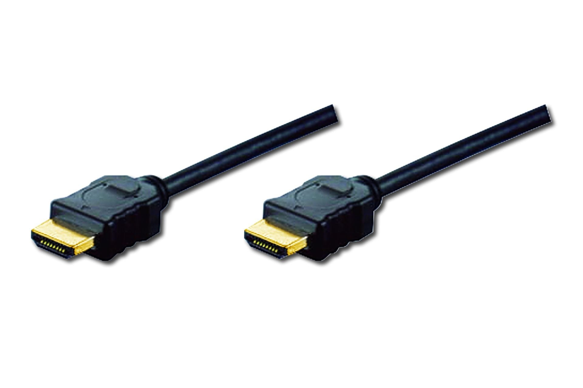 Assmann Hdmı High Speed With Ethernet Bağlantı Kablosu (Hdmı 1.3), 1080P Full Hd, Hdmı Tip A Erkek - Hdmı Tip A Erkek, 10 Mt, Cu, Awg30, 3X Zırhlı Ul, Altın Kaplama, Siyah Renk