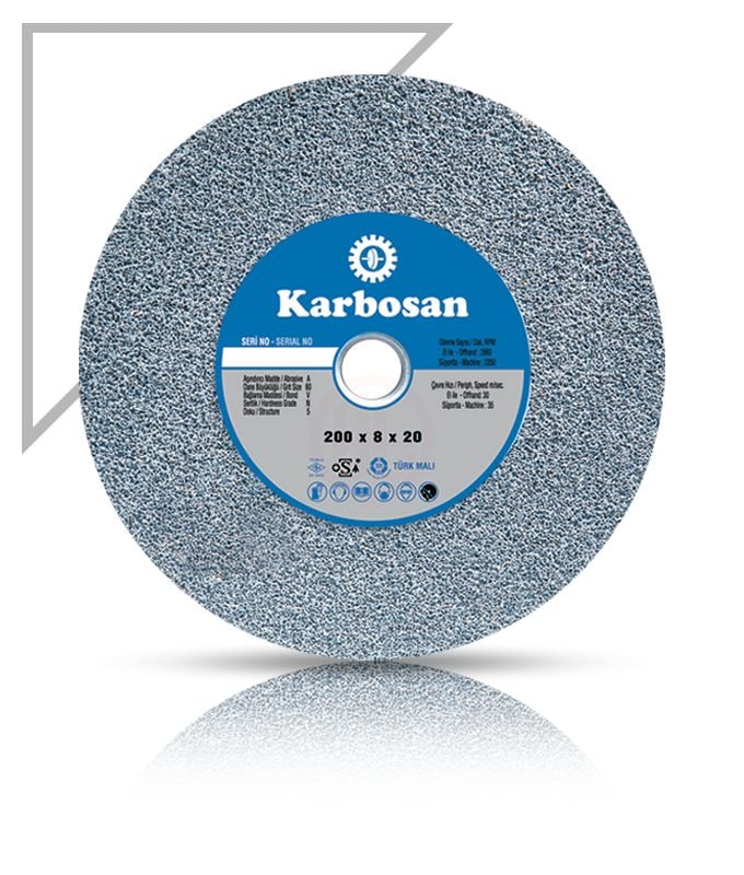 Karbosan NK Taşlama Taşı T1 Düz 150x20x20 mm 60 Kum - KAR914890