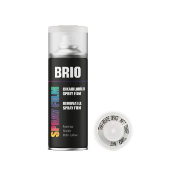 Brio Sprey Boya Çıkarılabilir Opak Transparan 400 Ml