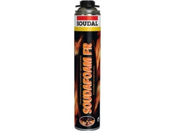 Soudal SOUDAFOAM FR TBN. KÖPÜK 750 ML TENEKE KIRMIZI - 116900