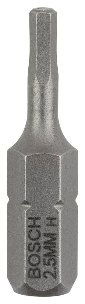 Bosch Vidalama Ucu Extra Hard HEX2,5 mm (3 Adet) - 2607001720