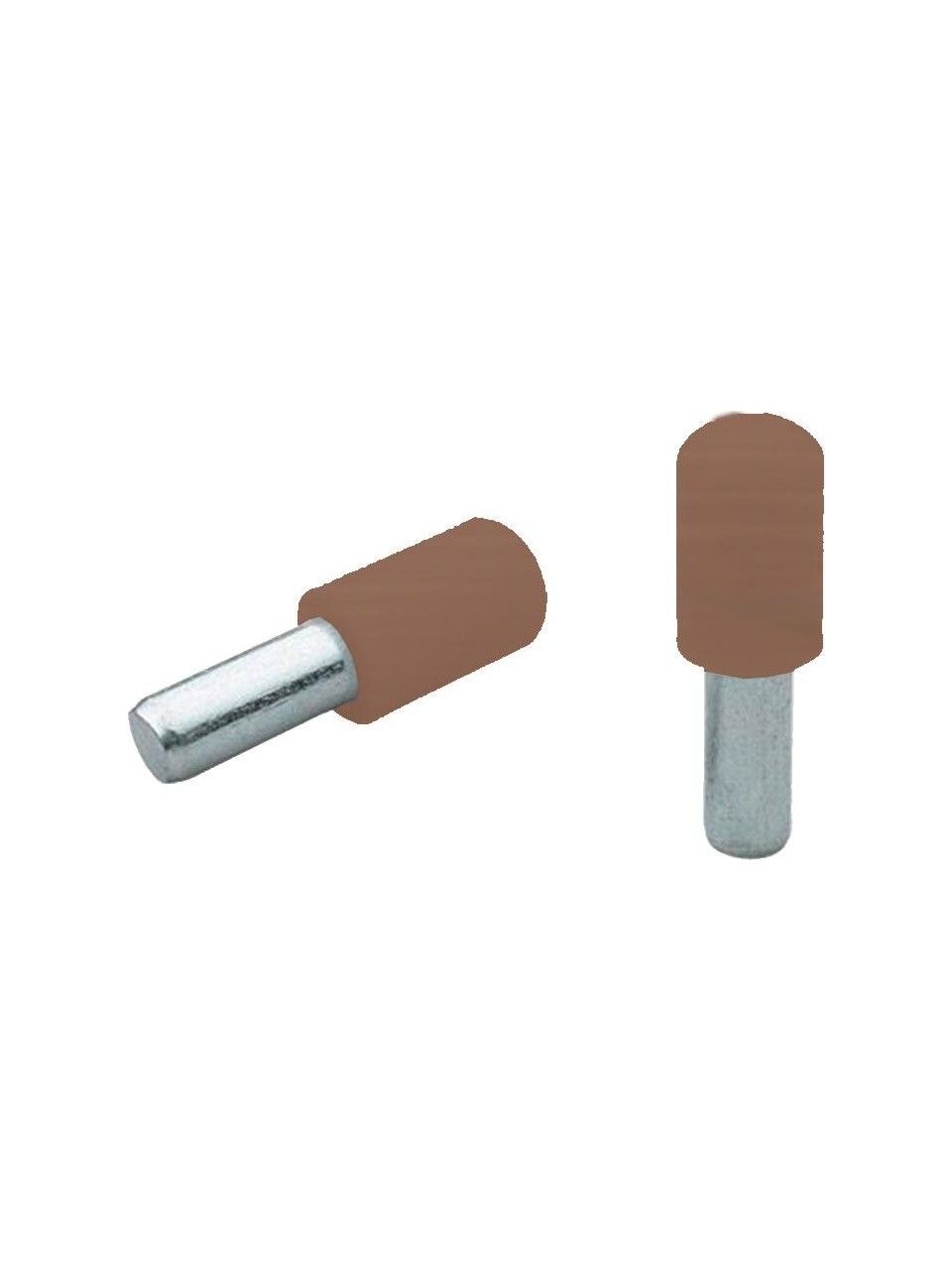 Ayder Plastik Başlı Metal Raf Pimi Meşe