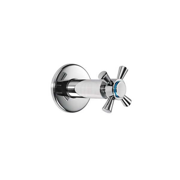 Eca Quadrille Ankastre Ara Kesme Valfi G1/2 Krom - 102151010