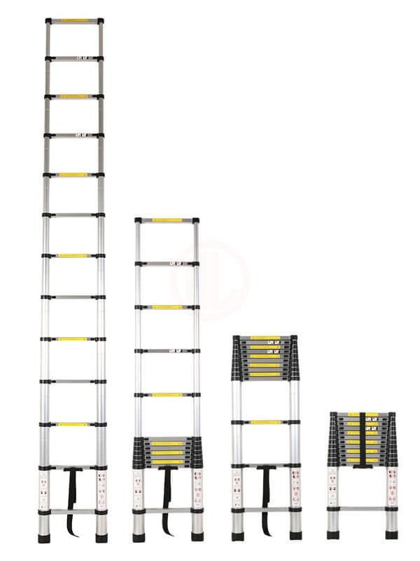 Saraylı Teleskopik Merdiven 13 Basamak 380 Cm