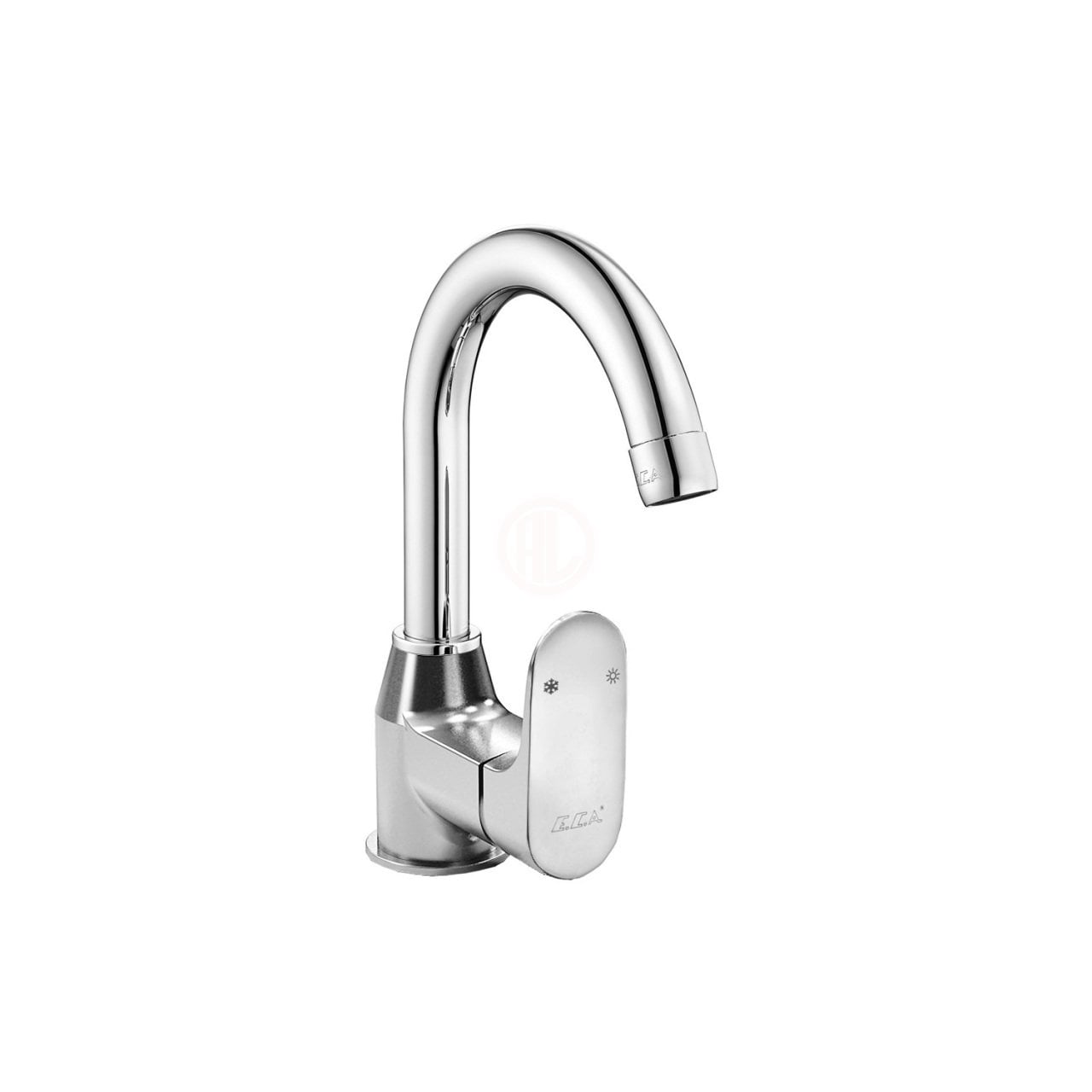 Eca Zafir Kuğu Borulu Lavabo Bataryası Krom - 102188023  (TEŞHİR))