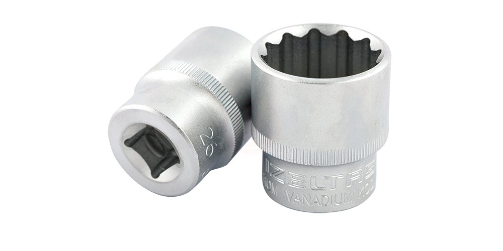 İzeltaş Oniki Köşe Lokma Anahtar 1/2 İnç 10 mm 22 mm