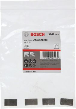 Bosch Elmas Karot Segmanı Standard For Concrete Ø42 mm (4 Adet) - 2608601747