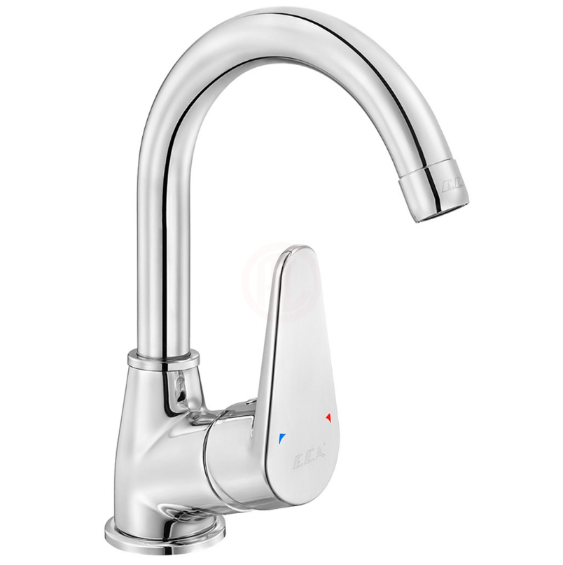 Eca Spylos Kuğu Borulu Lavabo Bataryası Krom - 102188126