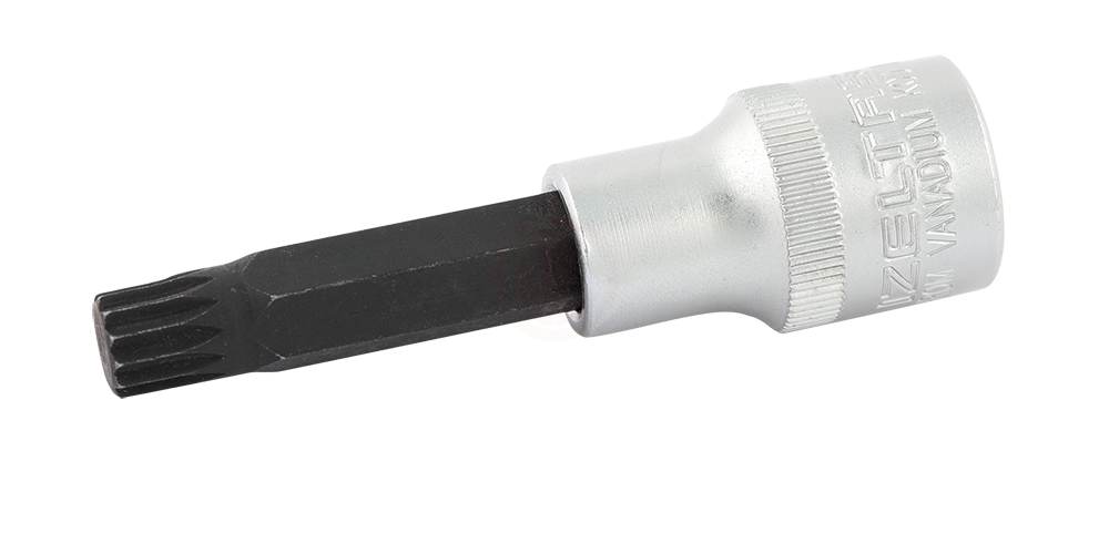 İzeltaş Oniki Köşe Lokmalı Bits Uç Yivli 1/2 İnç 60 mm M10