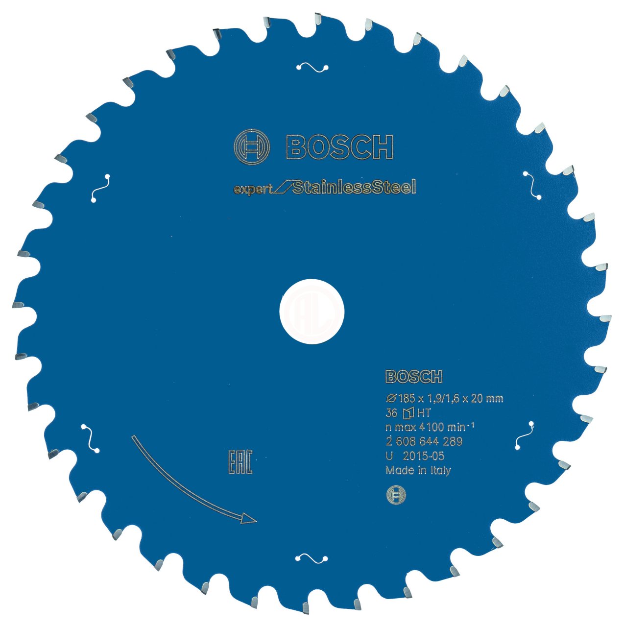 Bosch Daire Testere Bıçağı Expert For StainlessSteel 185x20 mm 36 Diş - 2608644289