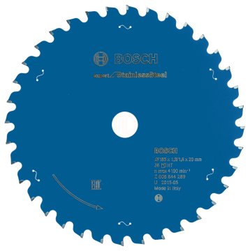 Bosch Daire Testere Bıçağı Expert For StainlessSteel 185x20 mm 36 Diş - 2608644289