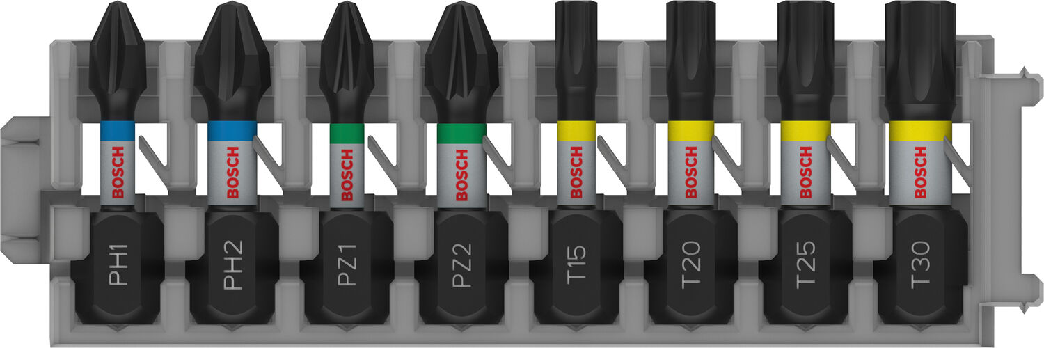 Bosch Aksesuar PRO Impact Vidalama Ucu Seti Karışık 8li (v1)